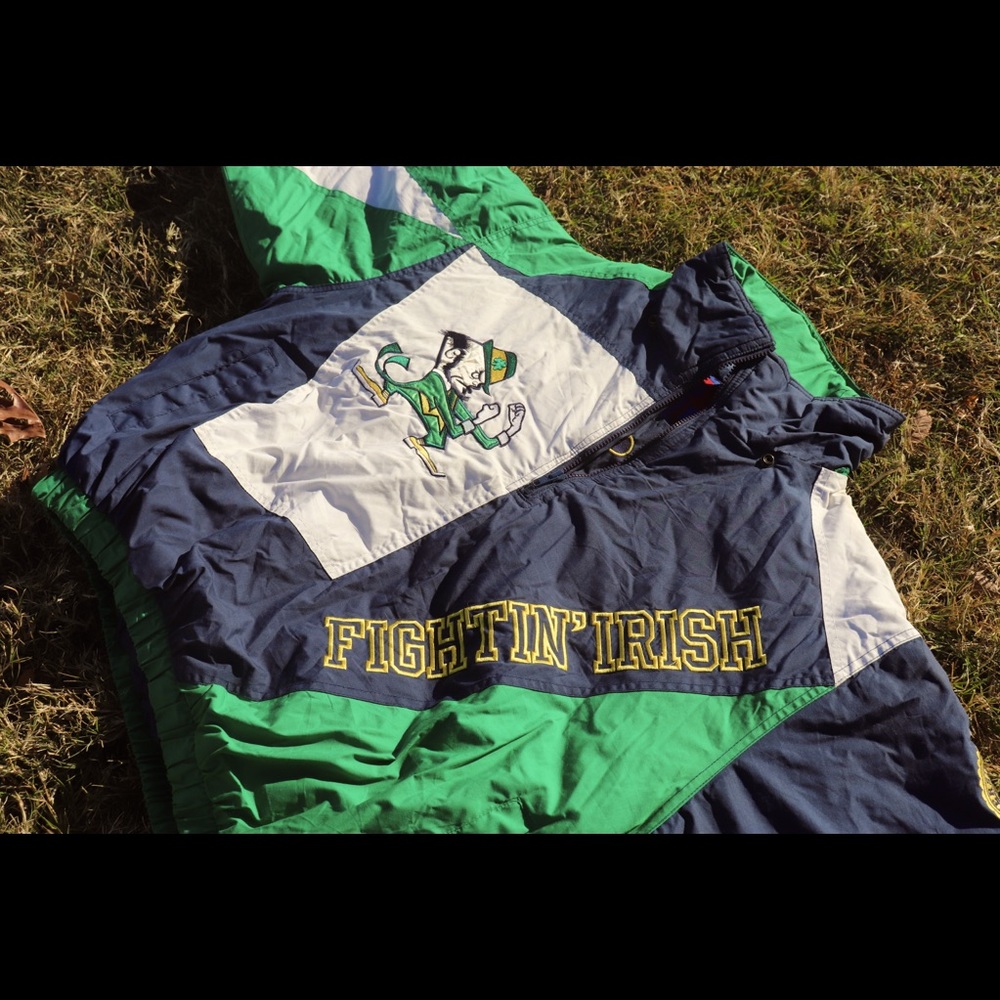 University of Notre Dame windbreaker